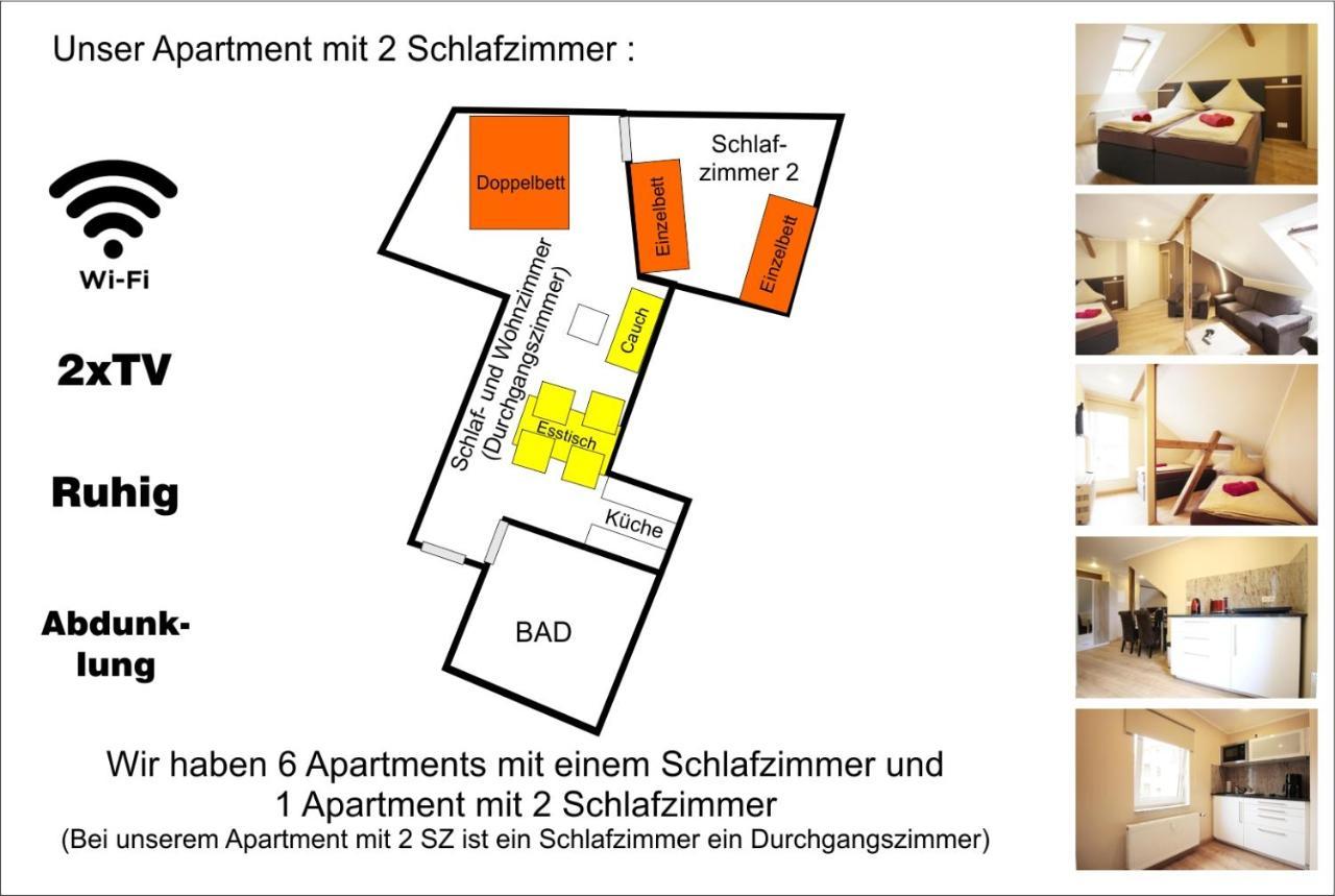 Apartments Roehrstrasse Weimar  Exterior photo